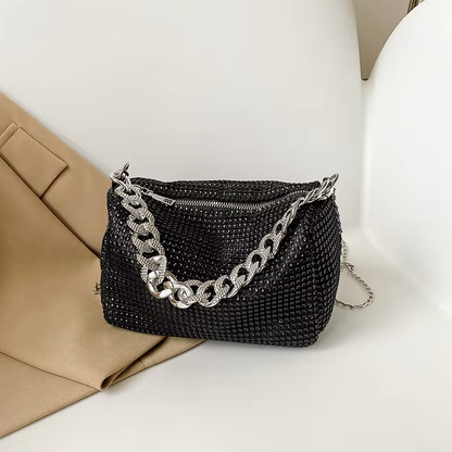 Rhinestones Pearl purse