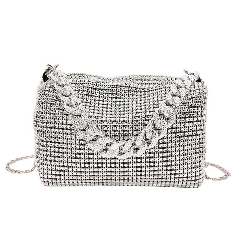 Rhinestones Pearl purse